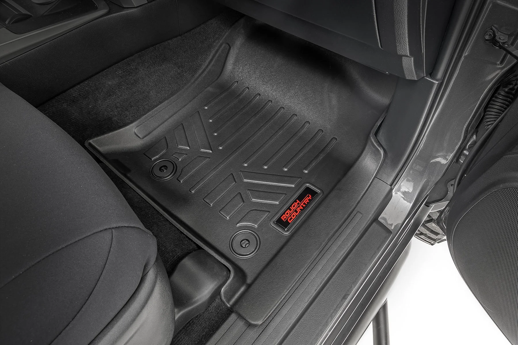 Rough Country Floor Mats Front and Rear for Toyota 4Runner 2010-2023 M-71313 - Image 2