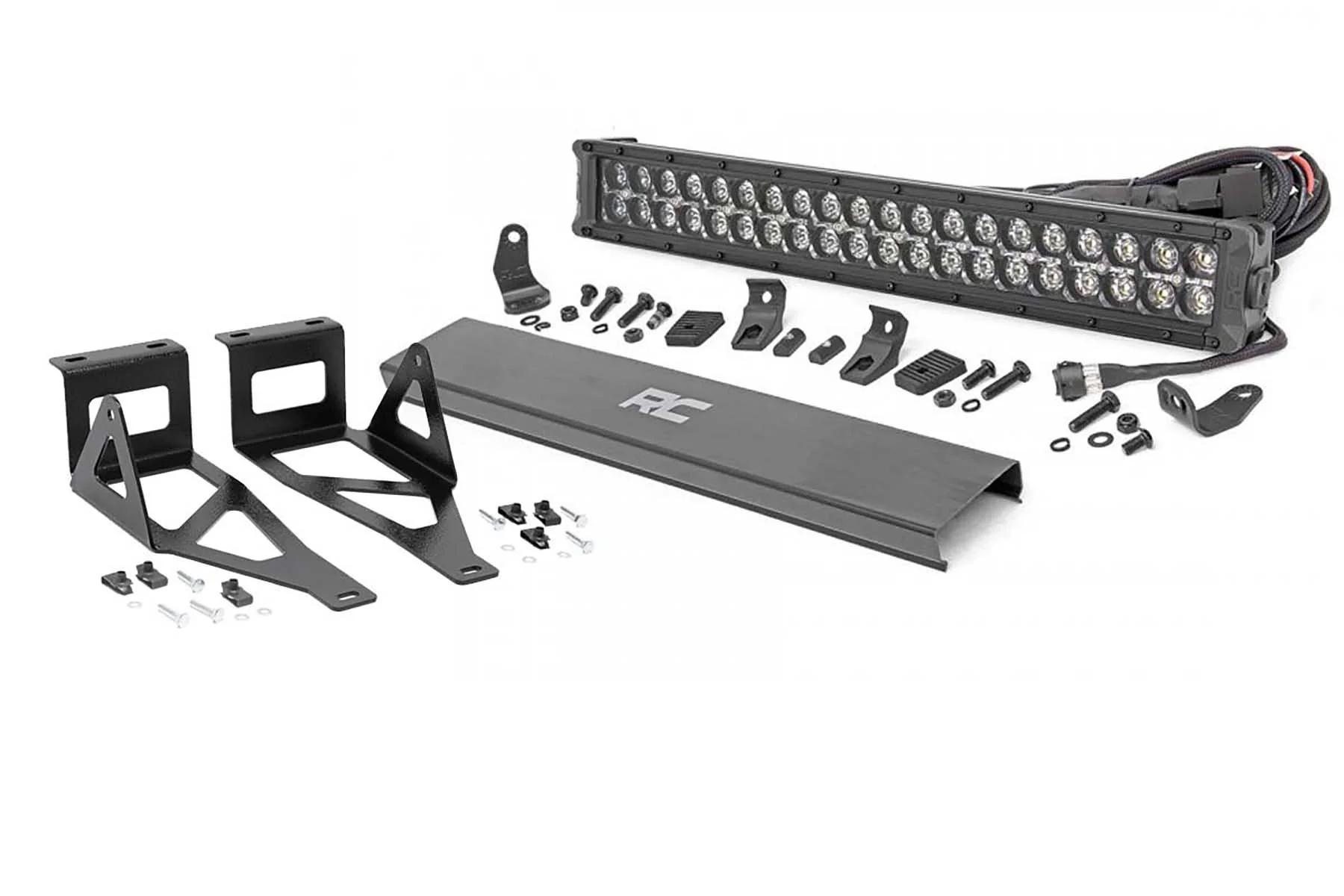 Ford 20in LED Bumper Kit Black Series w/Amb RL 05-07 F-250/350