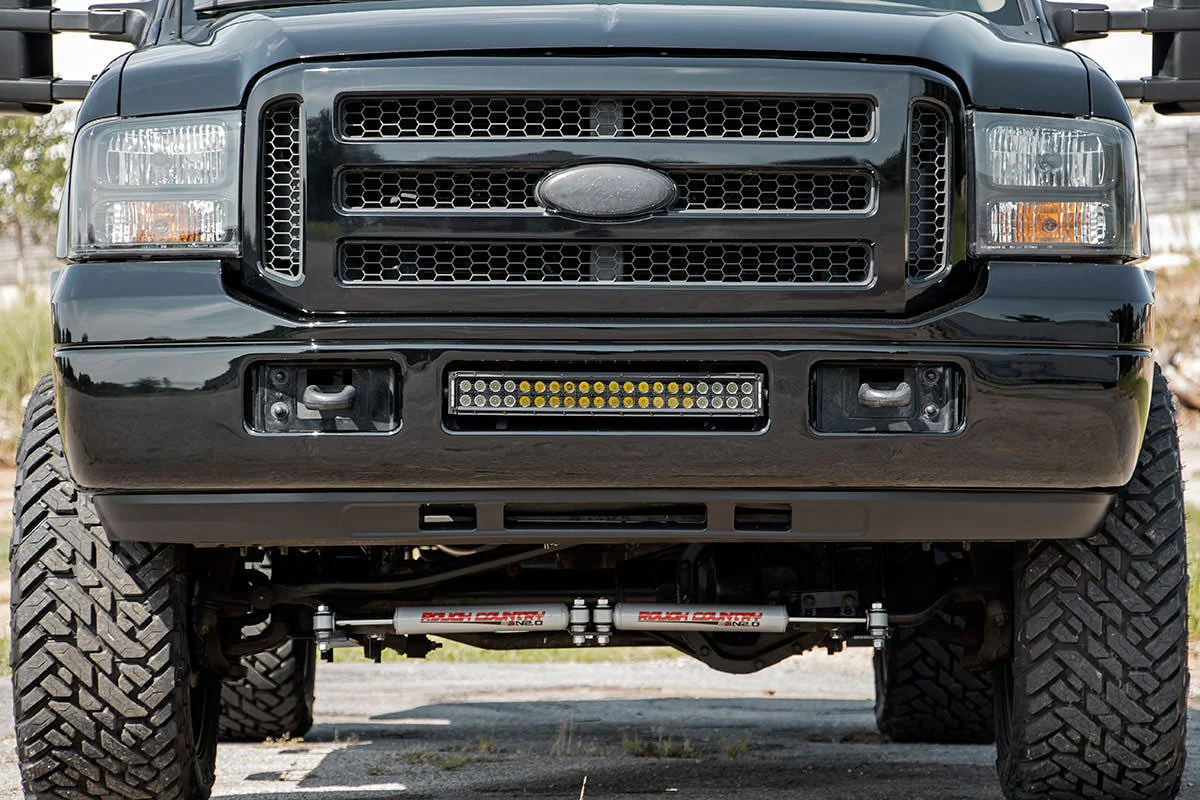 Ford 20in LED Bumper Kit Chrome Series w/Amb RL 05-07 F-250/35 - Image 2
