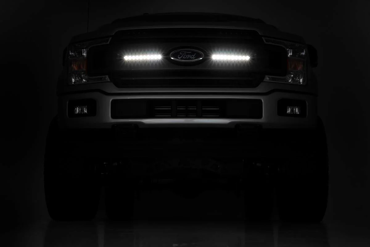 Ford Dual 10in LED CM Ser Grille Kit 18-20 F-150 XLT-CM Ser 70809 - Image 6