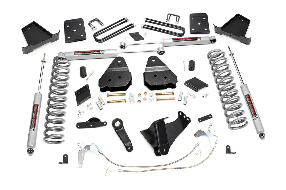 Rough Country for Ford F250 Super Duty 6" Lift Kit WITH overld 11-14 DIESEL 4wd 564.20