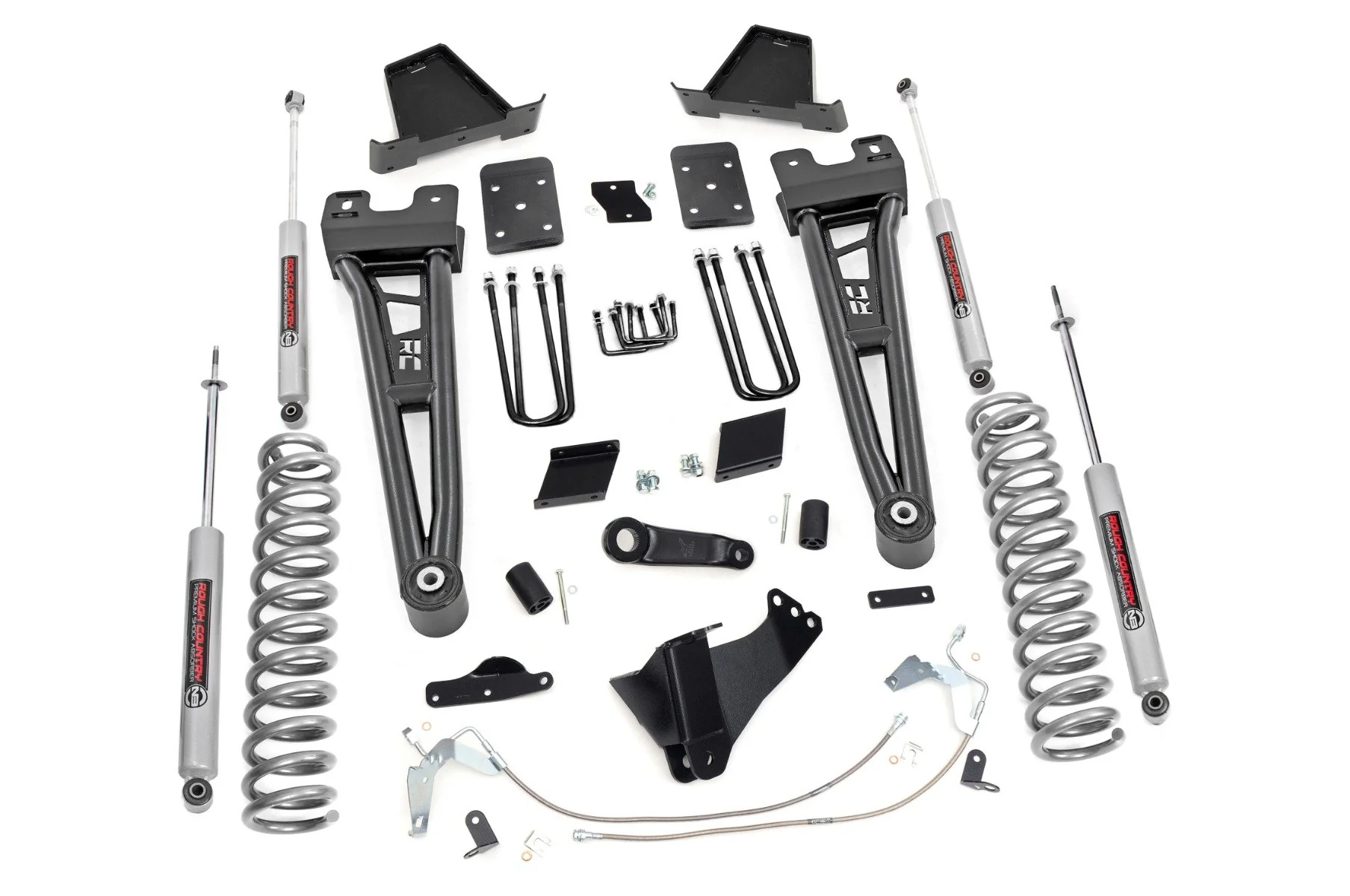 Rough Country Lift kit for Ford F250 Super Duty 6" Radius Arm/Diesel W/Over11-14