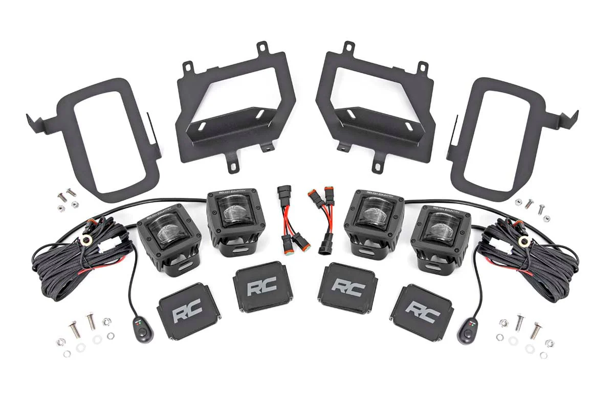Ford LED Fog Light Kit Black Series LED Fog Light 15-17 F-150