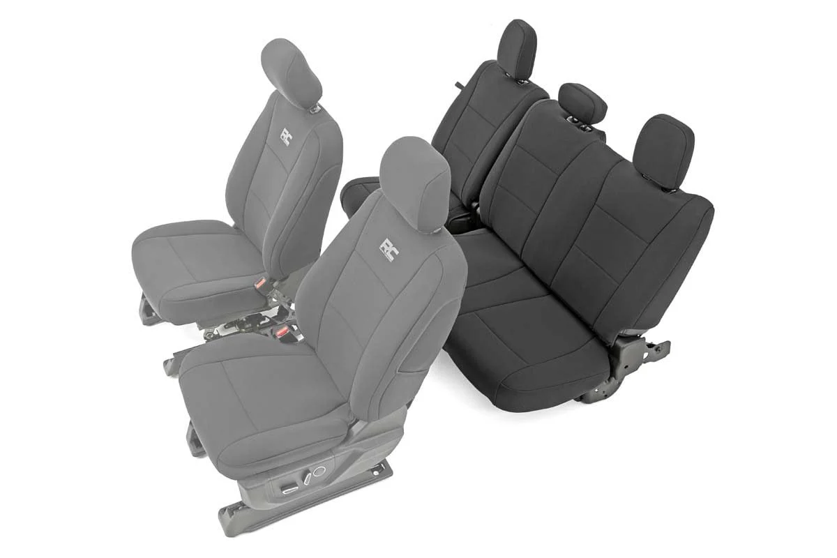 Ford Neoprene Rear Seat Cover Black 15-20 F-150 XL, XLT 91017