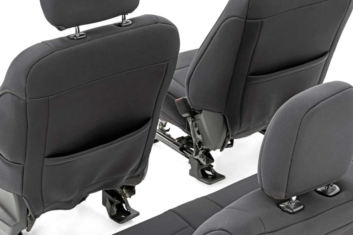 Ford Neoprene Rear Seat Cover Black 15-20 F-150 XL, XLT 91017 - Image 3