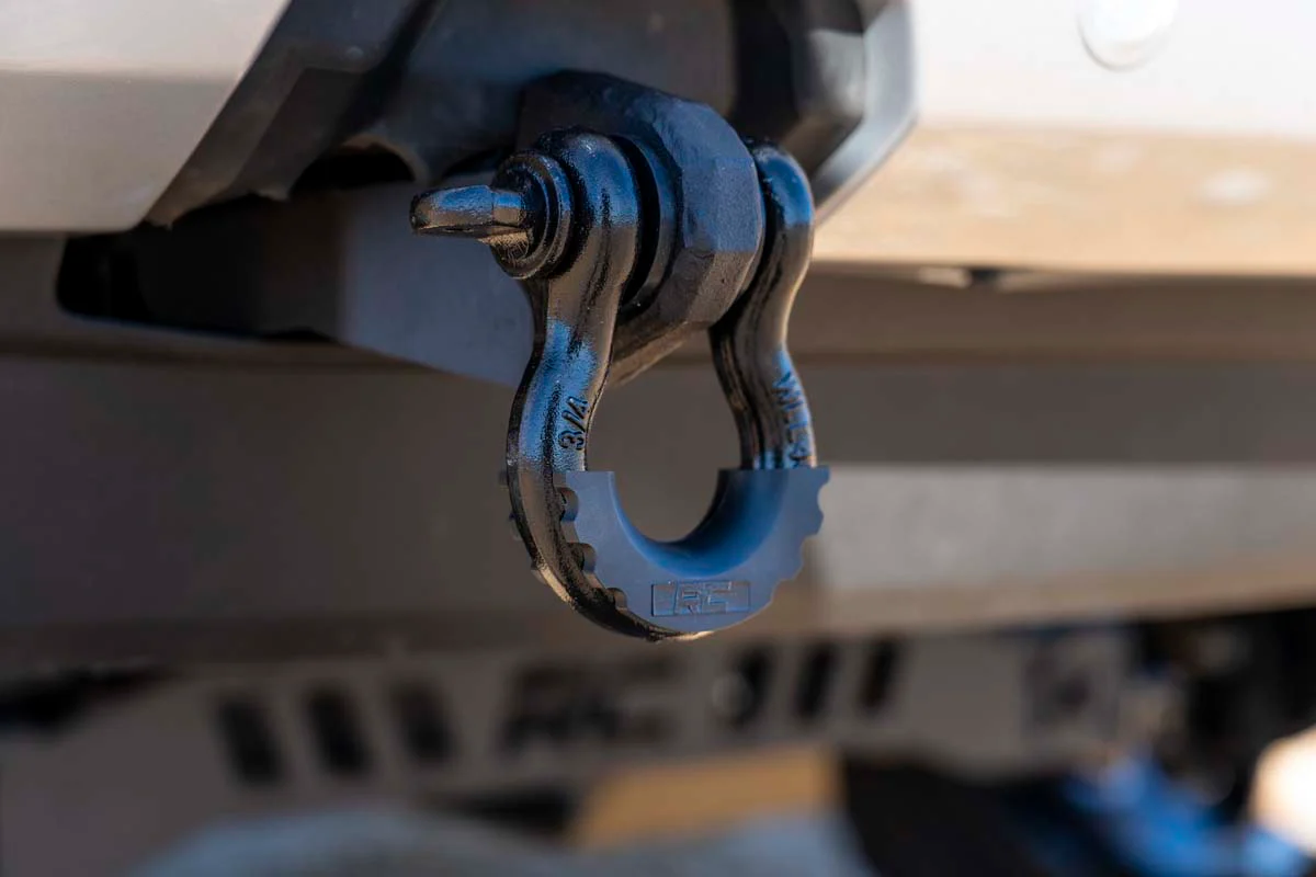 Ford Tow Hook to Shackle Kit-Mounts D-Rings 19-20 Ranger RS152 - Image 2