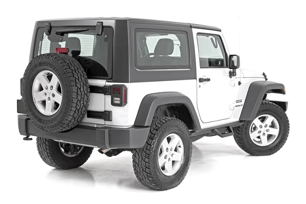 Jeep Contoured Drop Steps 07-18 Wrangler JK 2-Door - - Image 6
