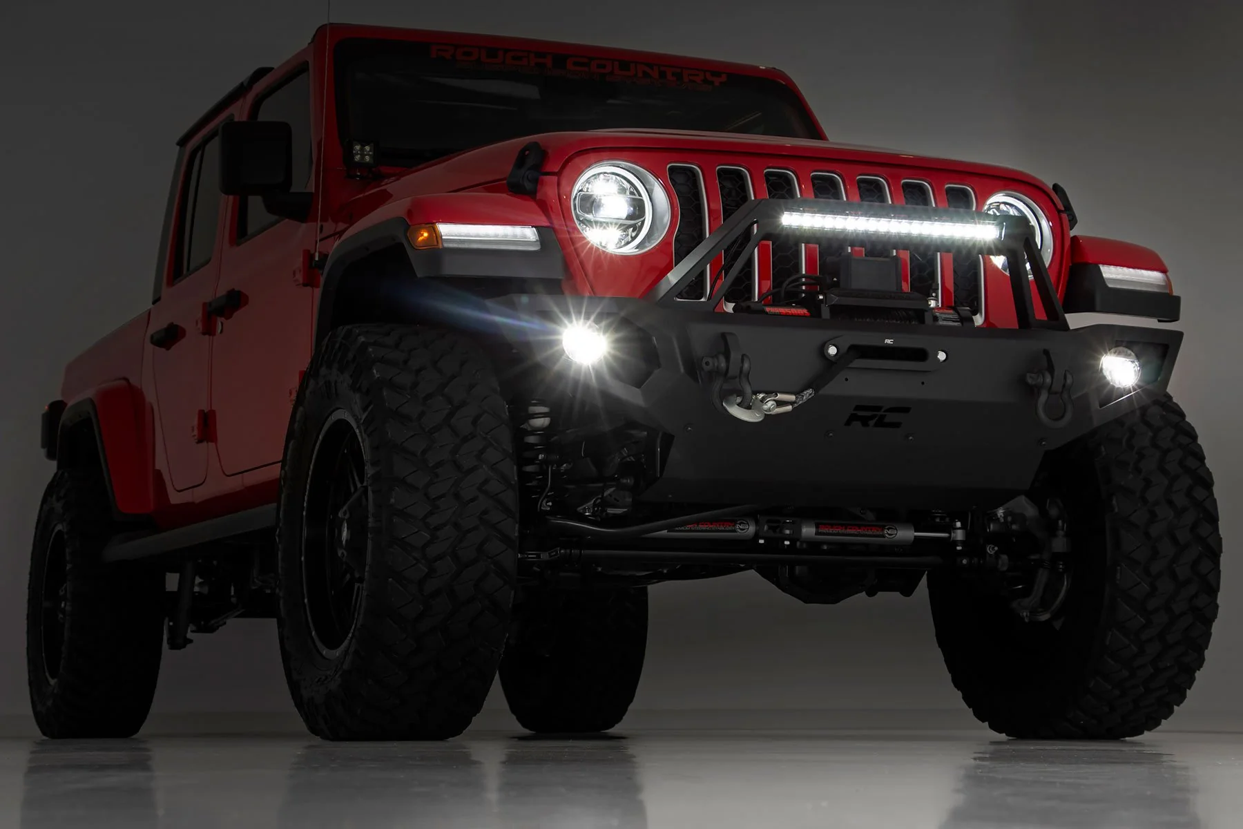 Jeep Full Width Front Trail Bumper JK/JL/JT Gladiator - Image 3