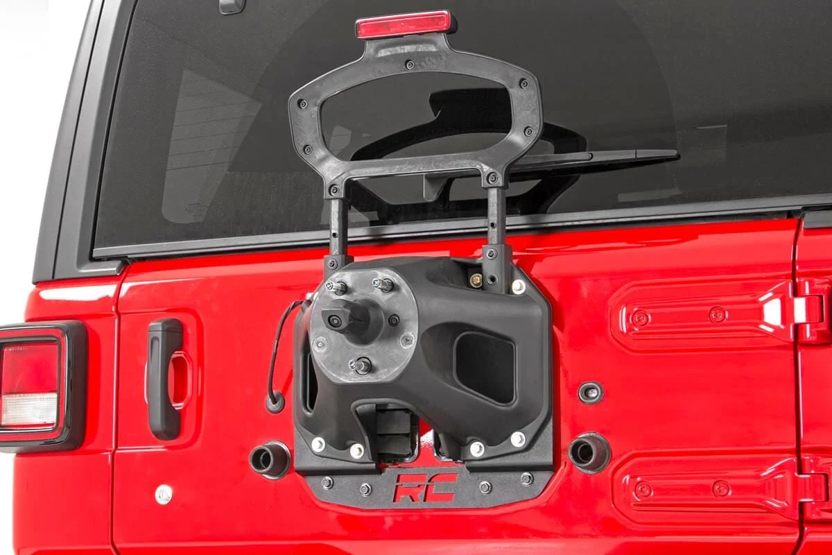 Jeep Tire Relocation Bracket 18-20 Wrangler JL, No R Sensors 10529 - Image 3