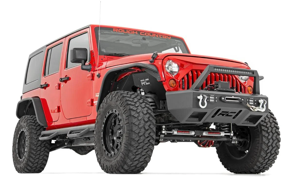Jeep Tubular Front Fender Flares 07-18 Wrangler JK 10531 - Image 3