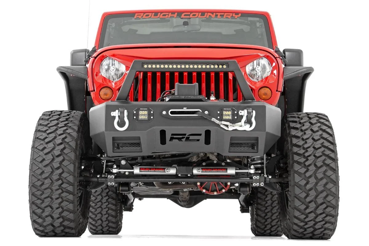 Jeep Tubular Front Fender Flares 07-18 Wrangler JK 10531 - Image 4