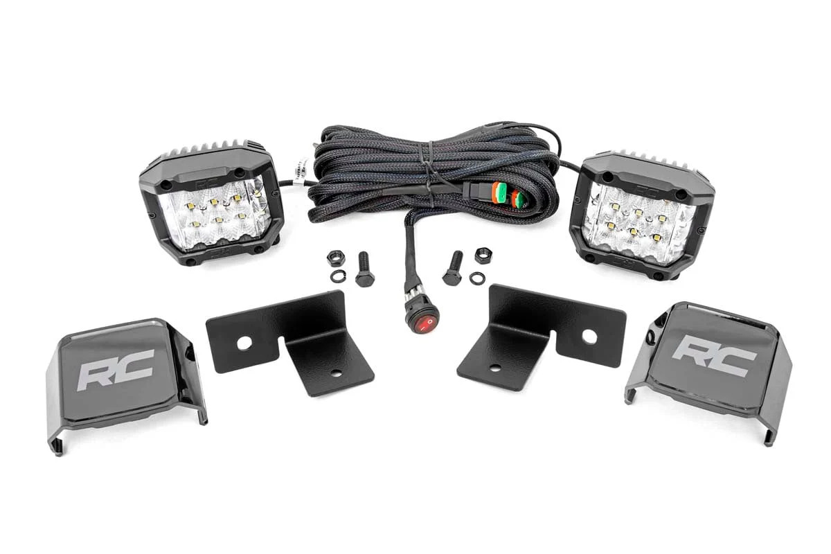 Polaris 3" Cube Under Bed Wide Angle LED Kit 18-20 General