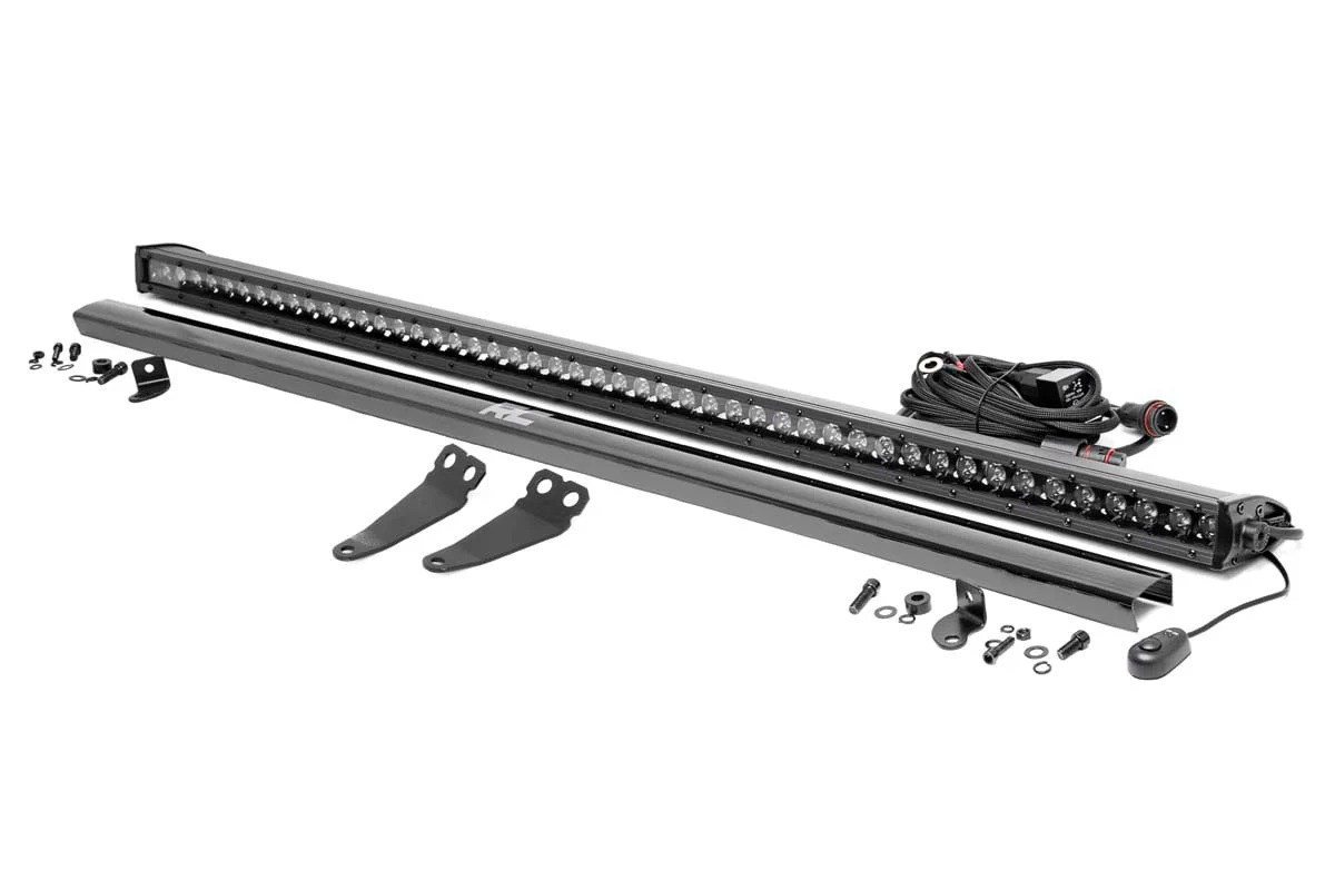 Polaris 50" Single-Row Windshield LED BLK Ser 19-20 General 93034