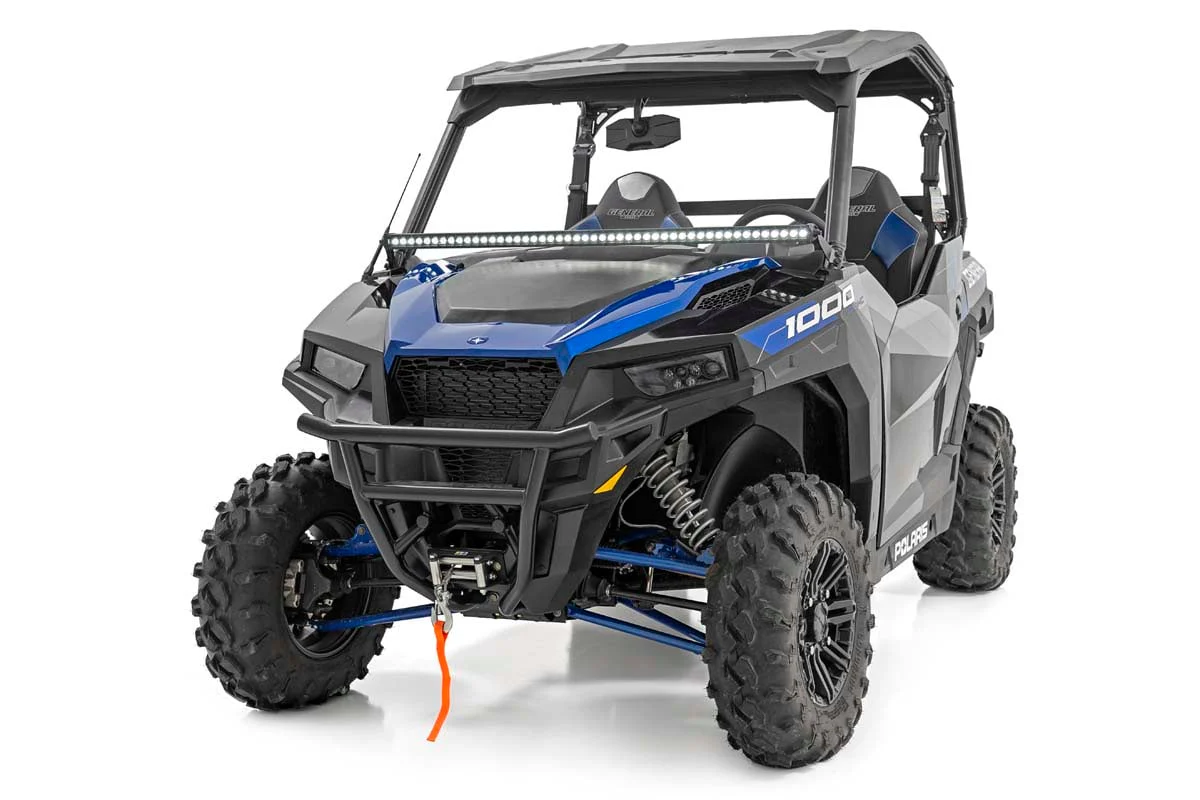 Polaris 50" Single-Row Windshield LED BLK Ser 19-20 General 93034 - Image 4