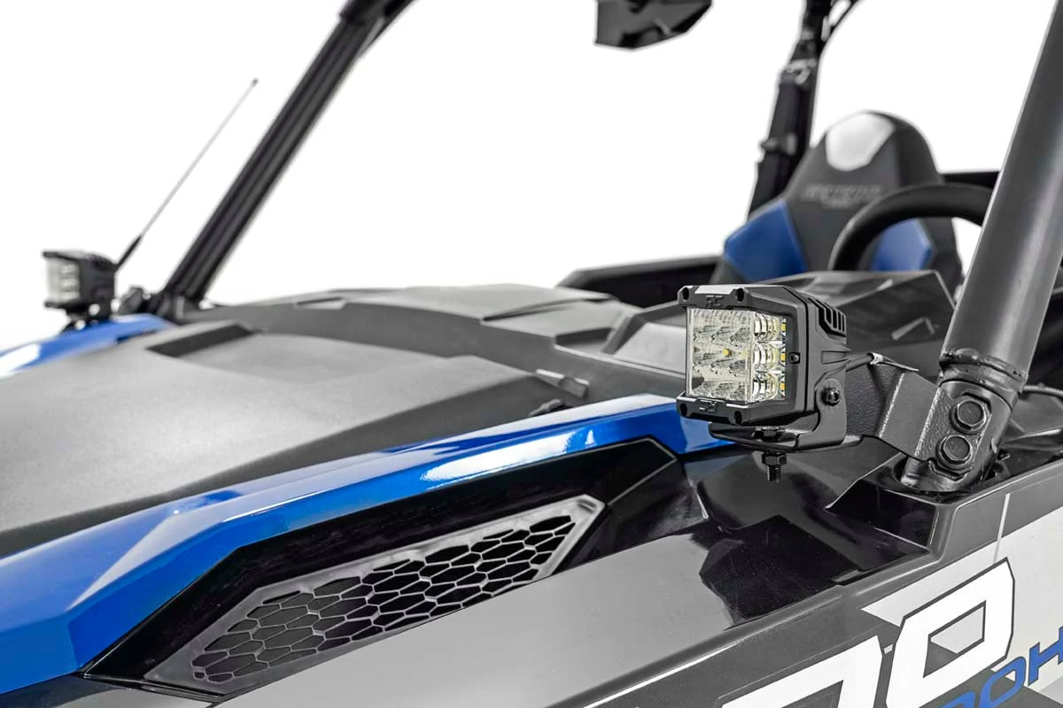 Polaris Dual LED Cube Kit - Black Series w/ DRL 16-20 General 93025 - Image 2