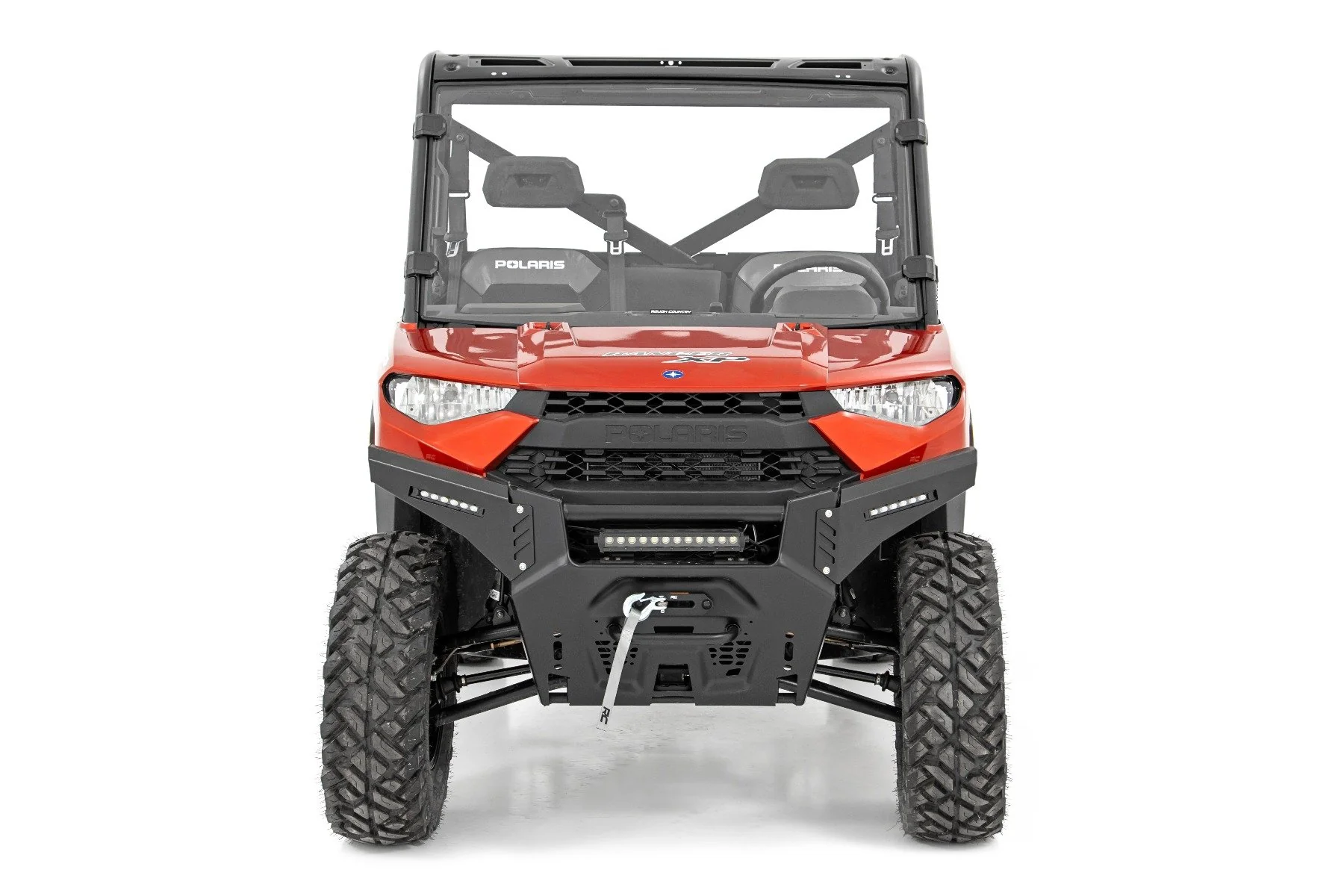 Polaris Front Bumper Panels w/ 6in LED Light Bars 13-19 Ranger 93044 - Image 3