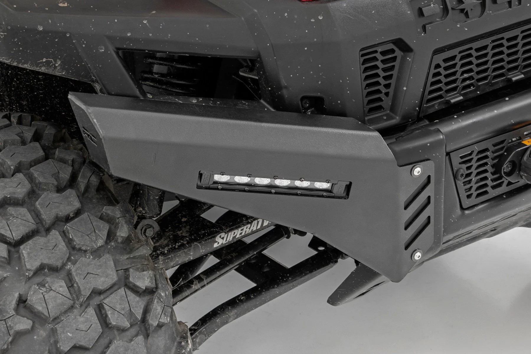 Polaris Front Bumper Panels w/ 6in LED Light Bars 13-19 Ranger 93044 - Image 5