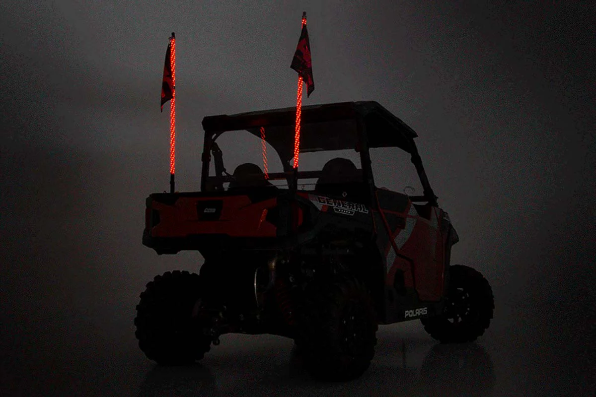 Polaris LED Whip Light Bed Mount Kit 17-20 General/14-20 Range 93053 - Image 4