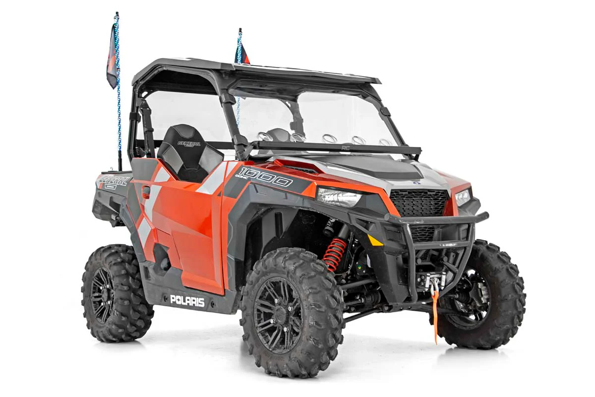 Polaris LED Whip Light Bed Mount Kit 17-20 General/14-20 Range 93053 - Image 6