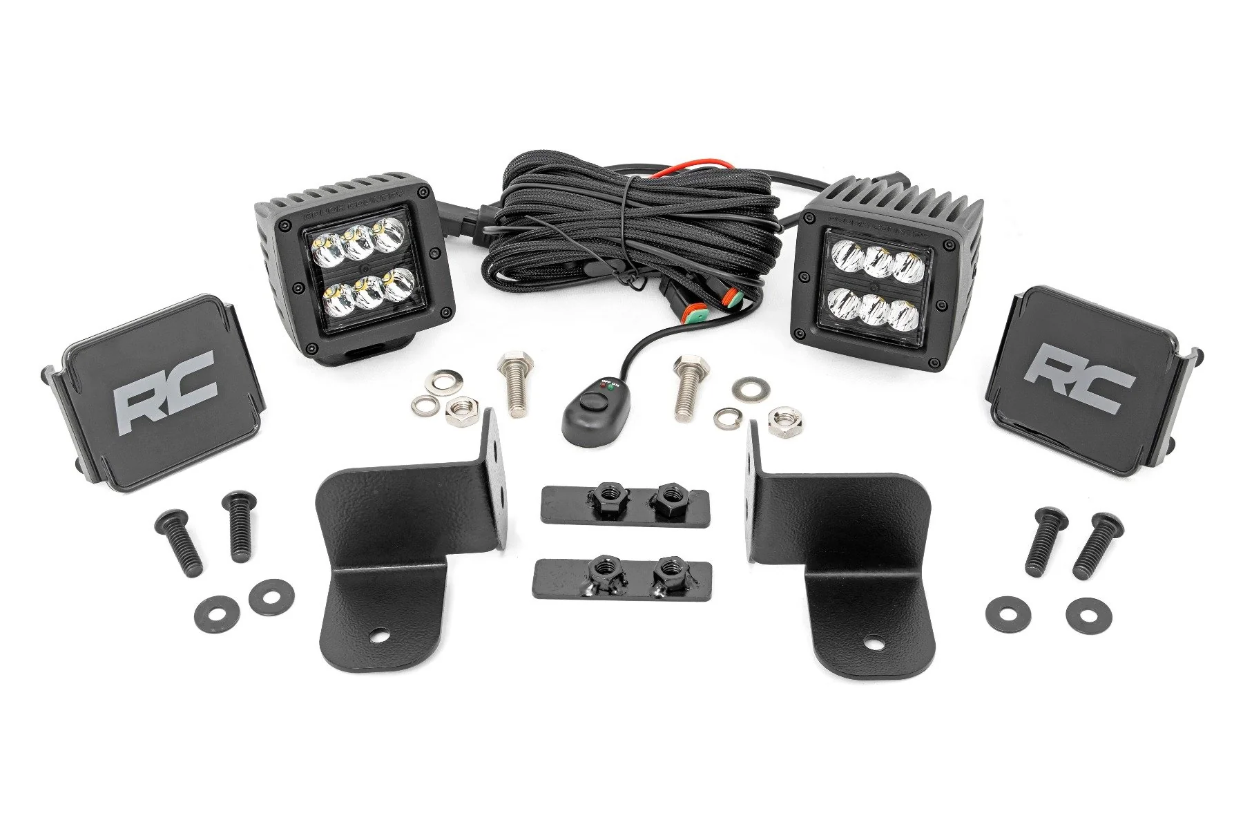 Polaris Rear Facing 2" Spot Black Series LED Kit 19-21 Ranger - Image 2
