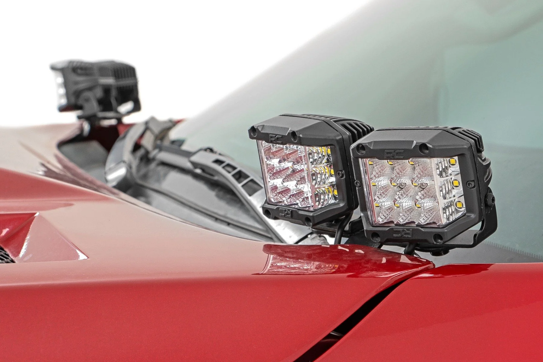 Toyota 2-inch LED Ditch Kit 14-20 Tundra Blacks Series Flood - Image 2