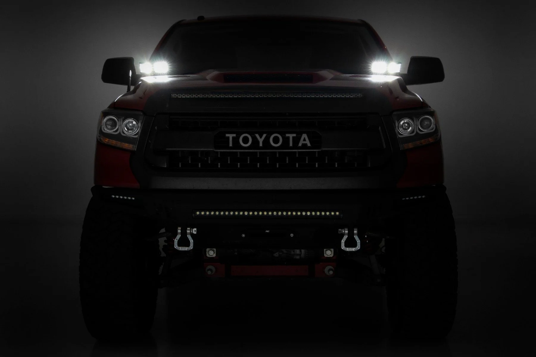 Toyota 2-inch LED Ditch Kit 14-20 Tundra Blacks Series Flood - Image 5