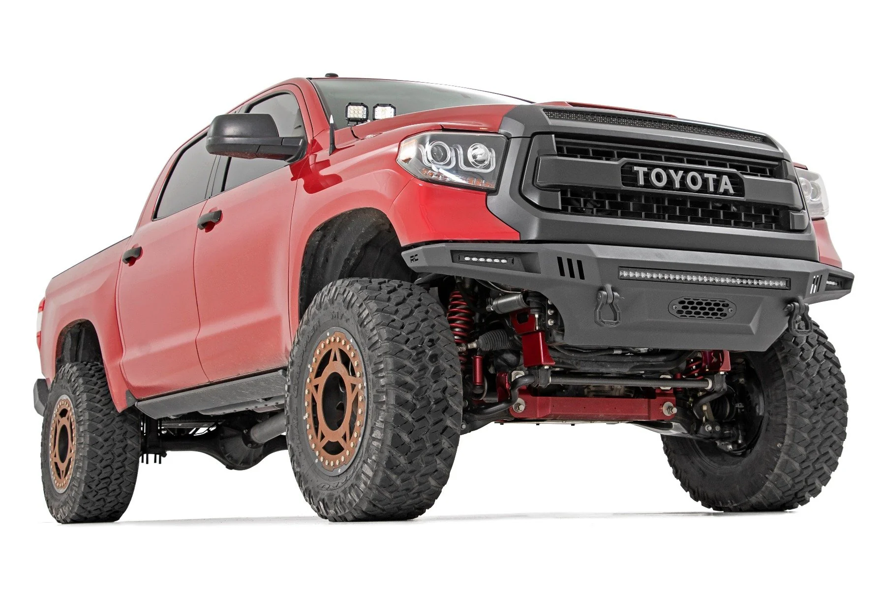 Toyota 2-inch LED Ditch Kit 14-20 Tundra Blacks Series Spot - Image 3