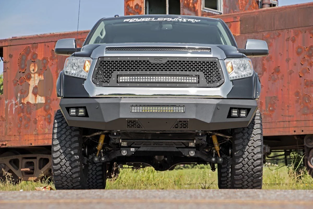 Toyota Heavy-Duty Front LED Bumper 14-20 Tundra 10777 - Image 6