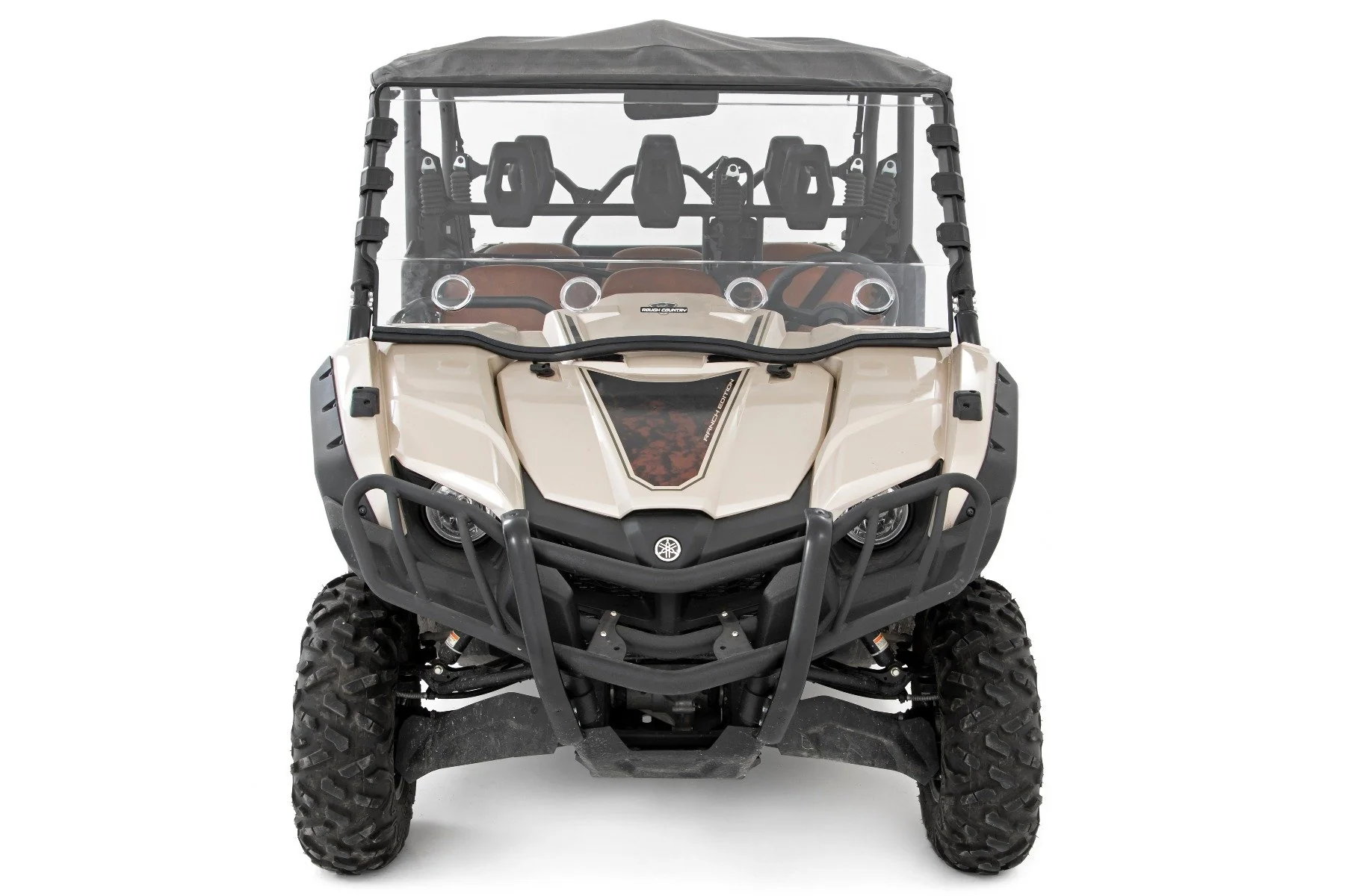 Yamaha Scratch Resistant Vented Full Windshield (14-21 Viking) 98242040 - Image 5