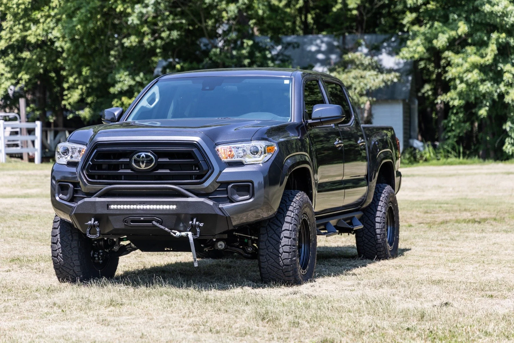 Front Bumper Hybrid 20" Blk DRL LED Toyota Tacoma 4WD 16-23 10726 - Image 4