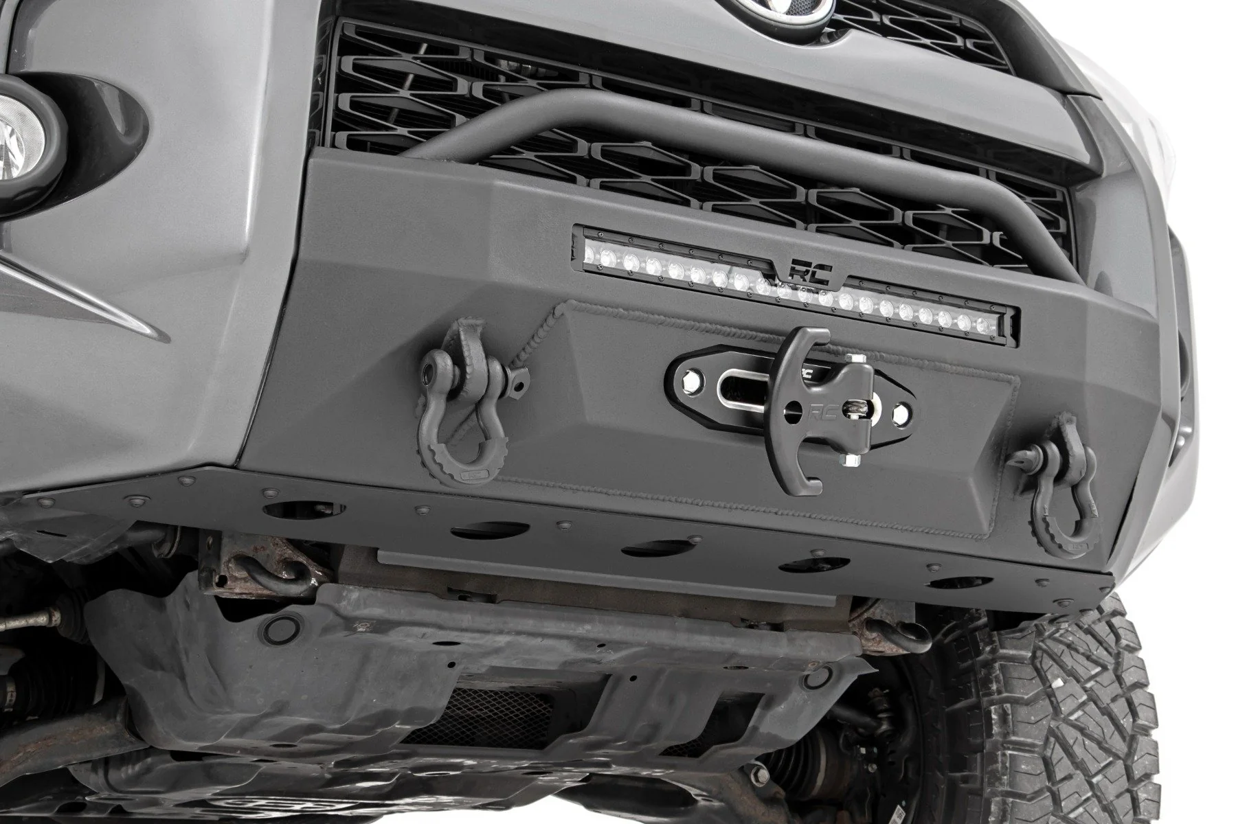 Front Bumper Hybrid 20" Blk LED Toyota 4Runner 2WD/4WD 14-21 10744 - Image 6