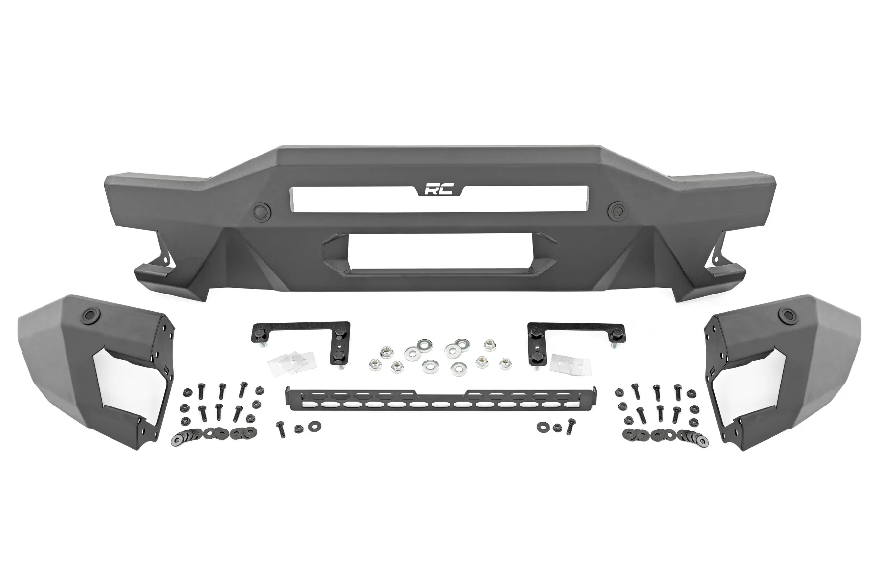 Front Bumper Modular Full Wings Amber DRL Ford Bronco 21-22 51075 - Image 6