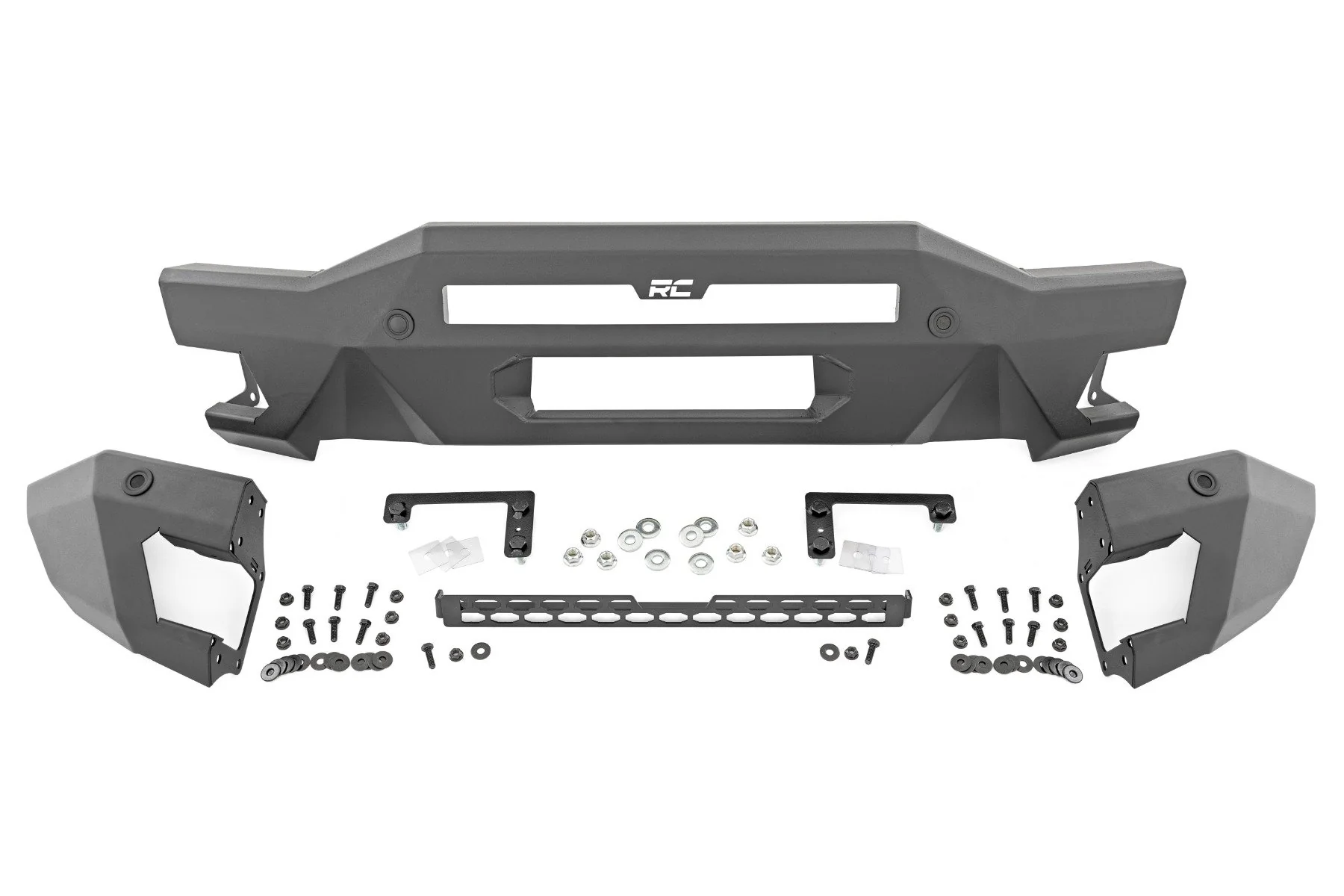 Front Bumper Modular Full Wings DRL Ford Bronco 4WD 21-22 51074 - Image 6