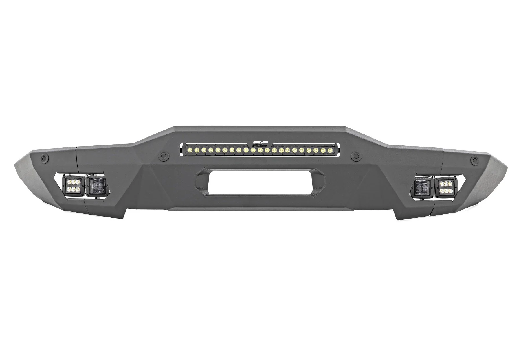 Front Bumper Modular Full Wings Flood Fog Ford Bronco 21-22 51076