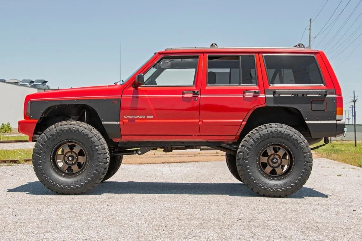 Front Upper and Lower Quarter Panel Armor 84-96 Cherokee XJ 10577 - Image 6