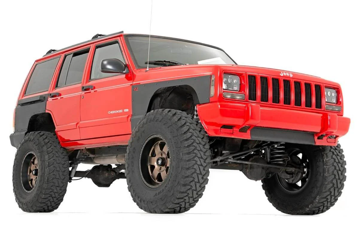 Front Upper and Lower Quarter Panel Armor 97-01 Cherokee XJ - Image 5