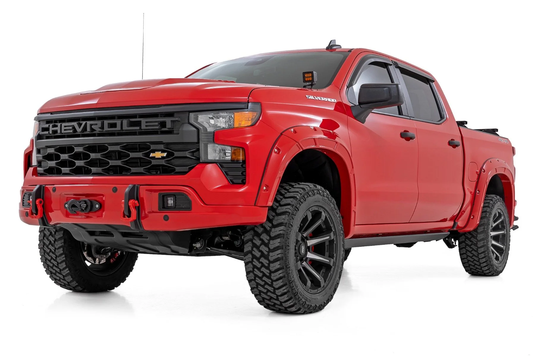 Rough Country GCN Victory Red | 2023+ Silverado Metal Bumper / Plastic Cover - Image 4