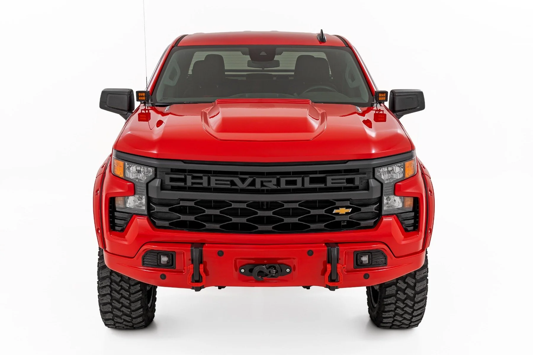 Rough Country GHR Greenstone | 2023+ Silverado Metal Bumper / Plastic Cover - Image 2