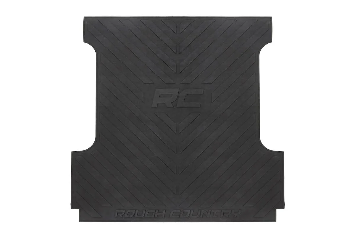 Rough Country GM Bed Mat w/RC Logos 19-21 Silverado/Sierra 1500 8ft Bed M677 RCM677 - Image 4