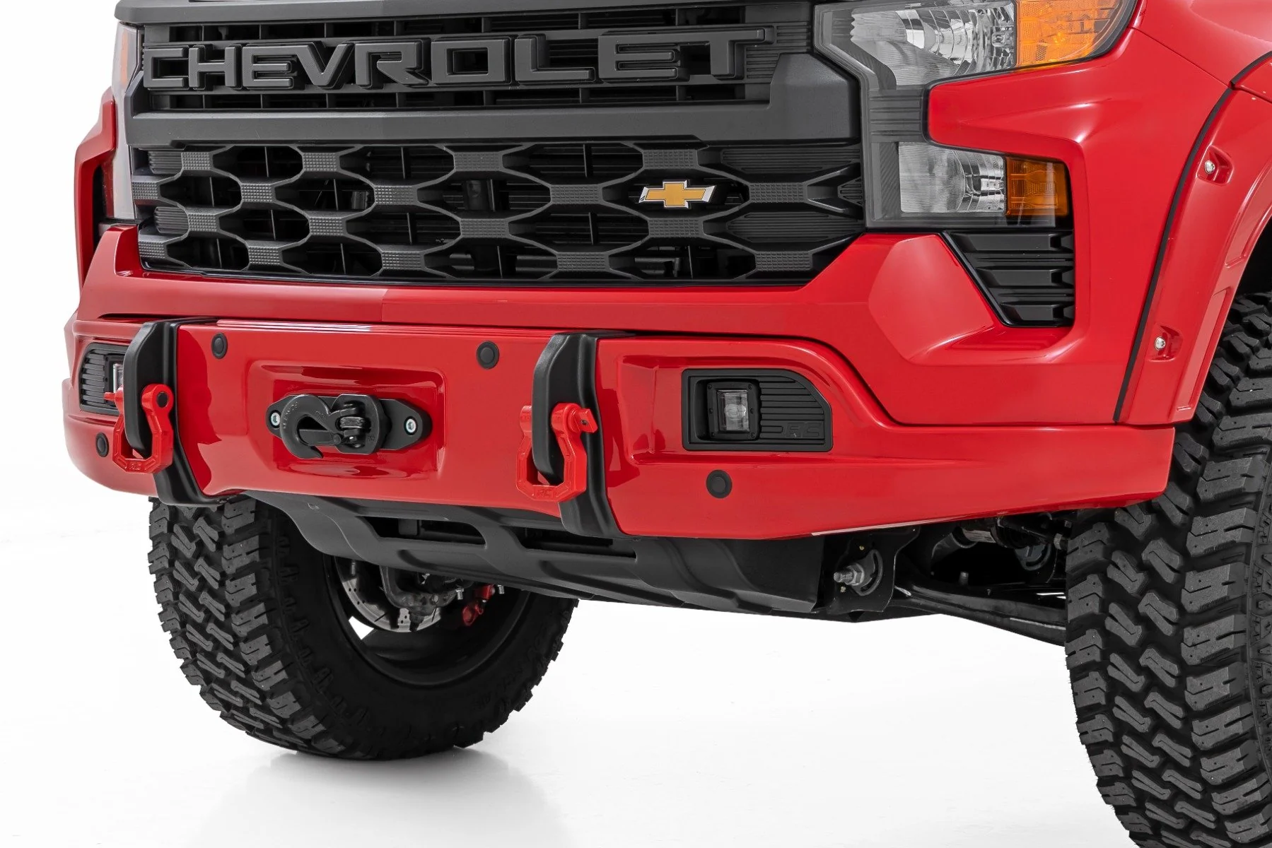 Rough Country GXD Sterling Gry Metallic 23+ Silverado Metal Bumper Plastic Cover - Image 5