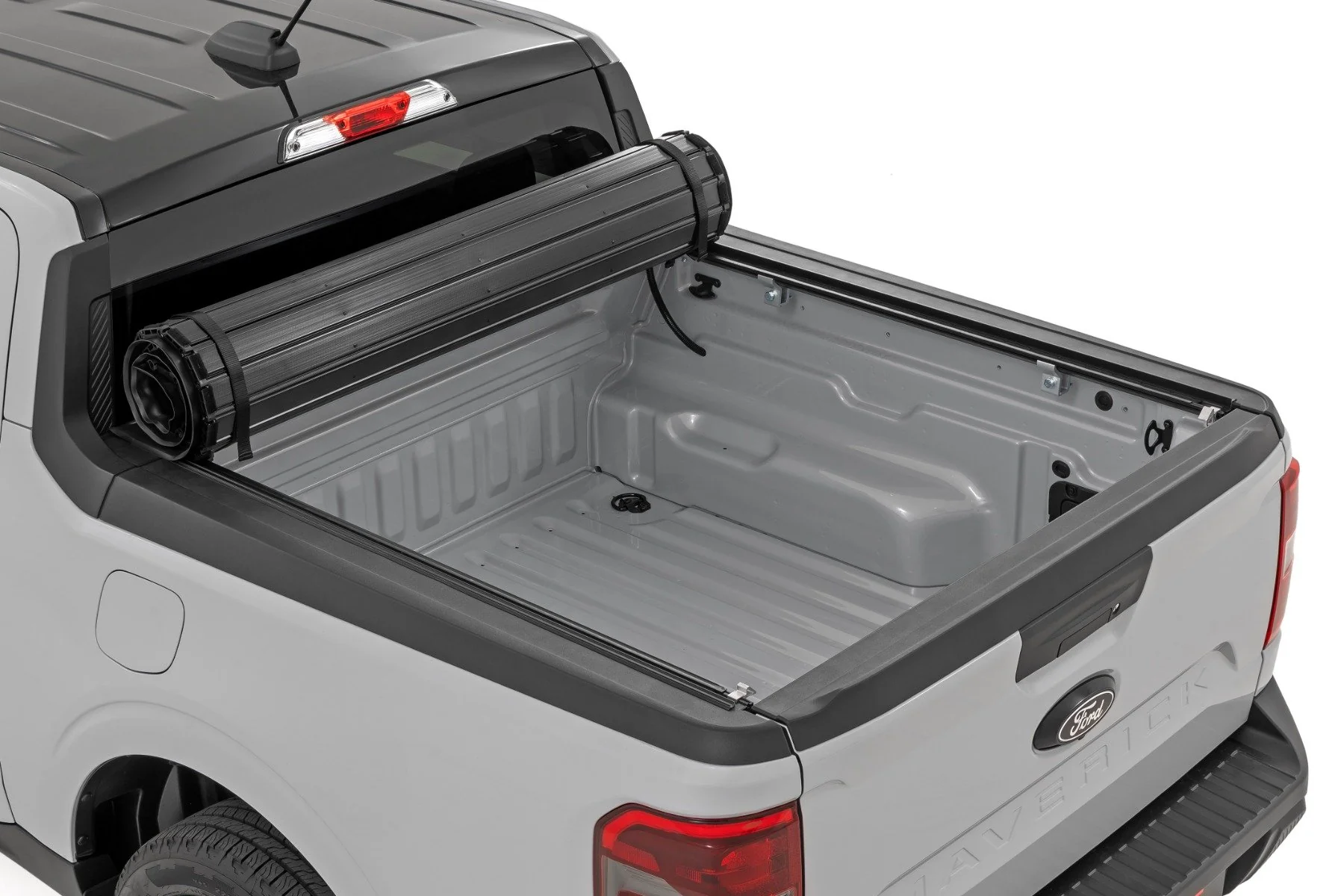Rough Country Hard Roll Up Bed Cover | 4'6" Bed | for Ford Maverick 2WD/4WD (2022-2026) - Image 2