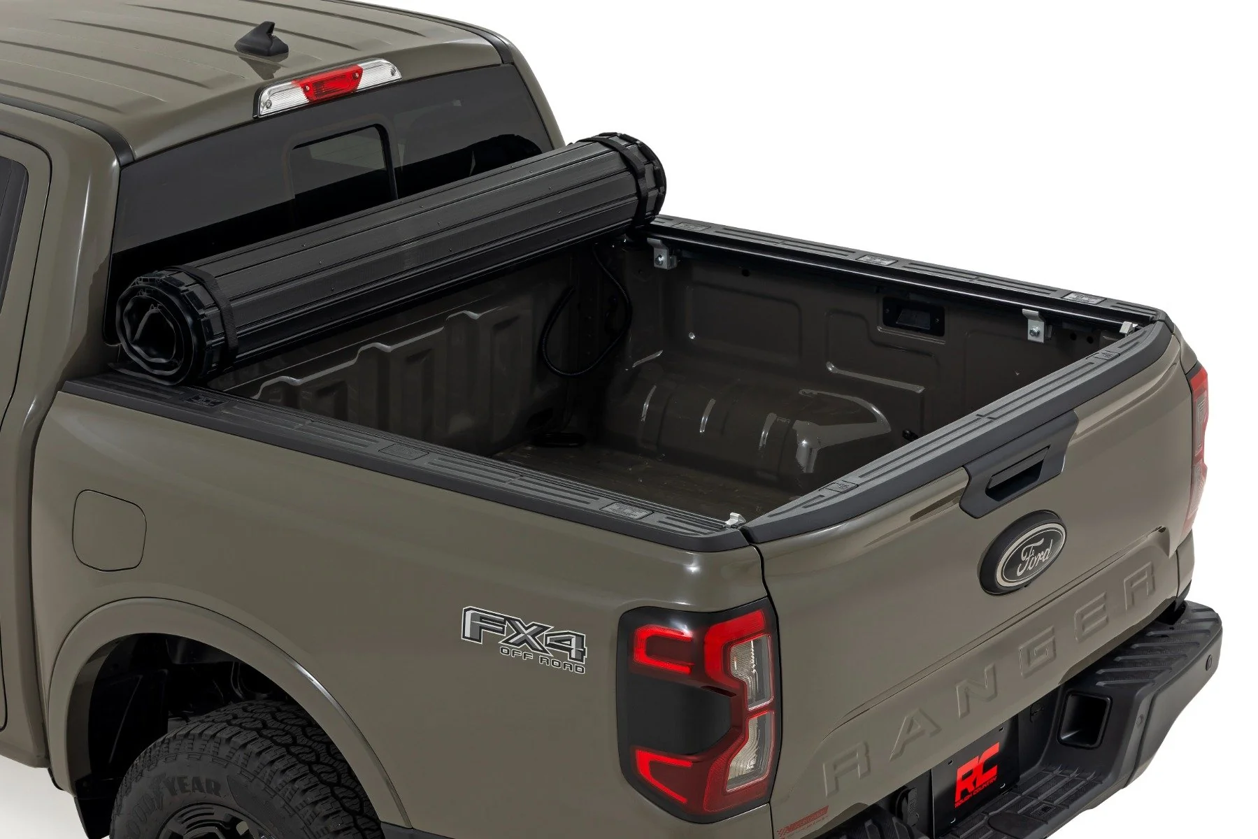 Rough Country Hard Roll Up Bed Cover | 5' Bed | for Ford Ranger 24-25 - Image 2