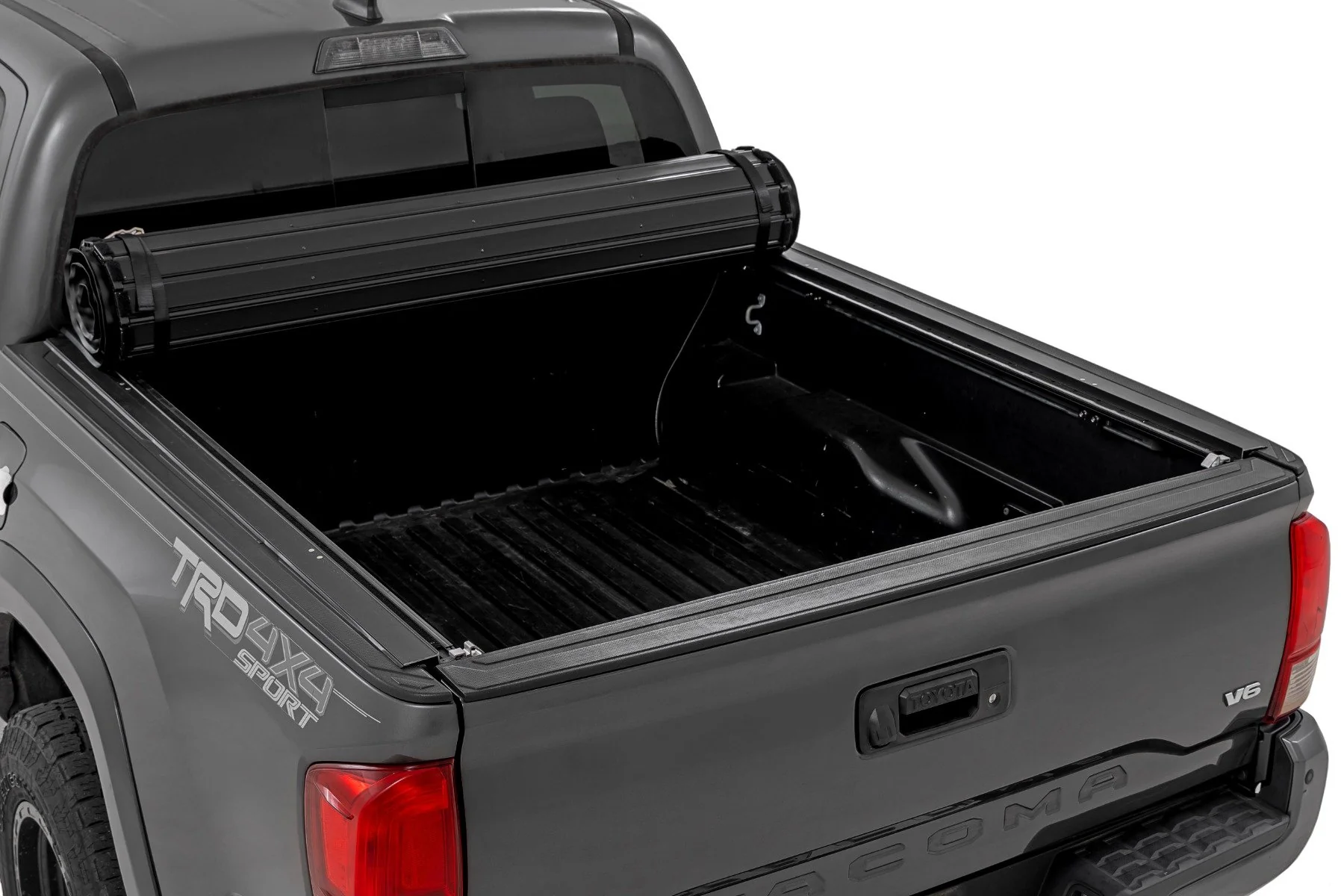 Rough Country Hard Roll Up Bed Cover 5' Bed for Toyota Tacoma 2WD/4WD 2016-2023 50420500 - Image 2