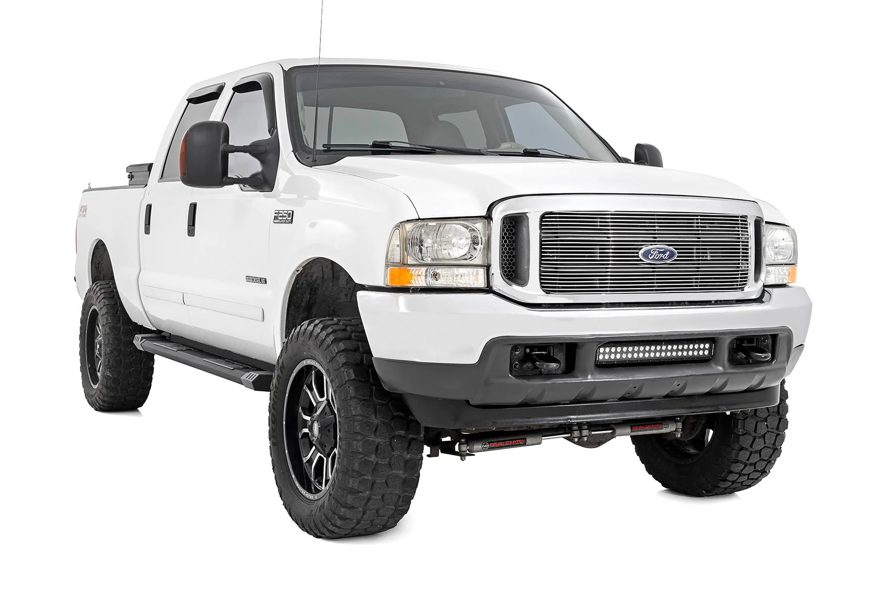 HD2 Running Boards Super Crew Cab Ford F250/F350 99-16 SRB991691A - Image 4