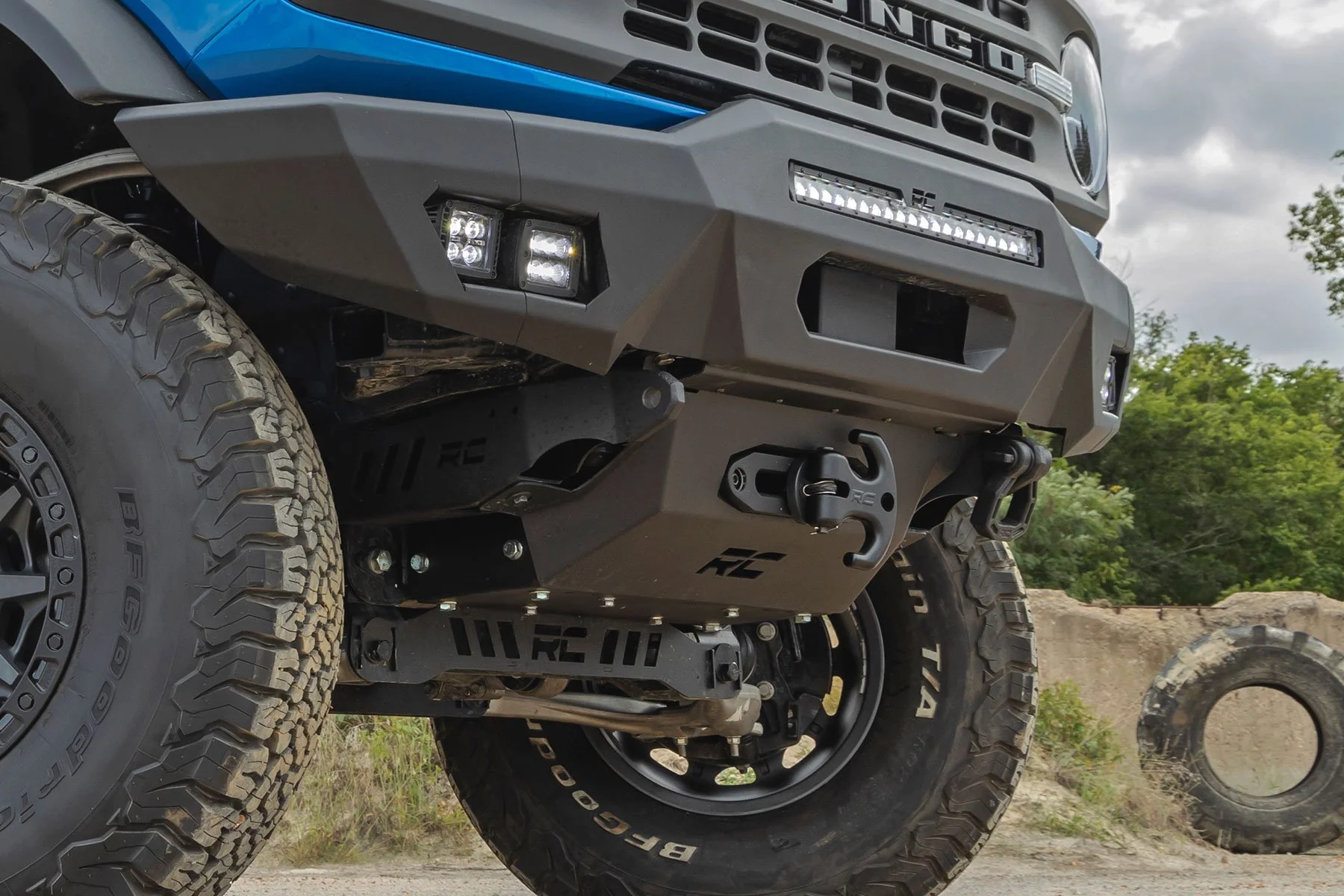 Hidden Winch Mount 2.7L Ford Bronco 4WD 2021-2022 51065 - Image 3