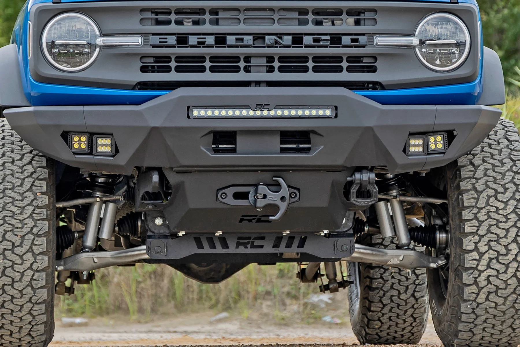 Hidden Winch Mount & 9500S Winch Ford Bronco 4WD 2021-2022 51058 - Image 5