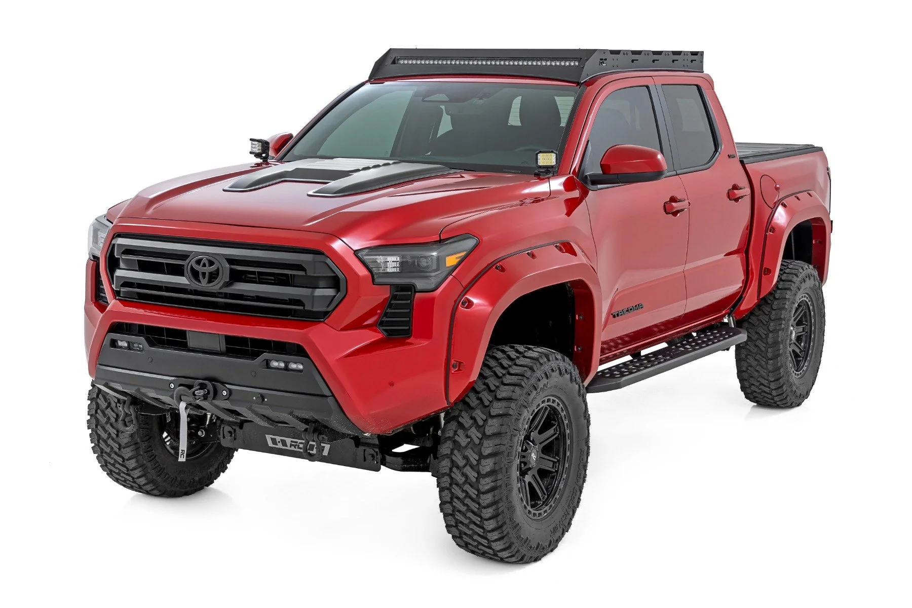 Hood Scoop 089 Wind Chill Pearl Toyota Tacoma 2024 HS80010-089 - Image 3