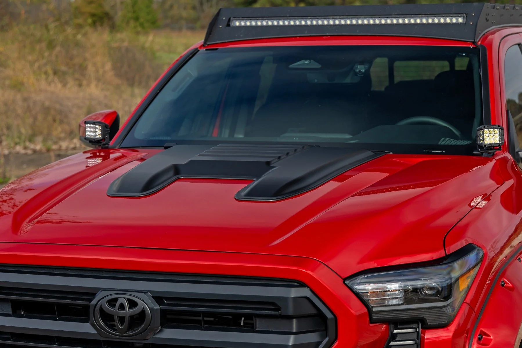 Hood Scoop 8W7 Blue Crush Toyota Tacoma 2024 HS80010-8W7 - Image 6