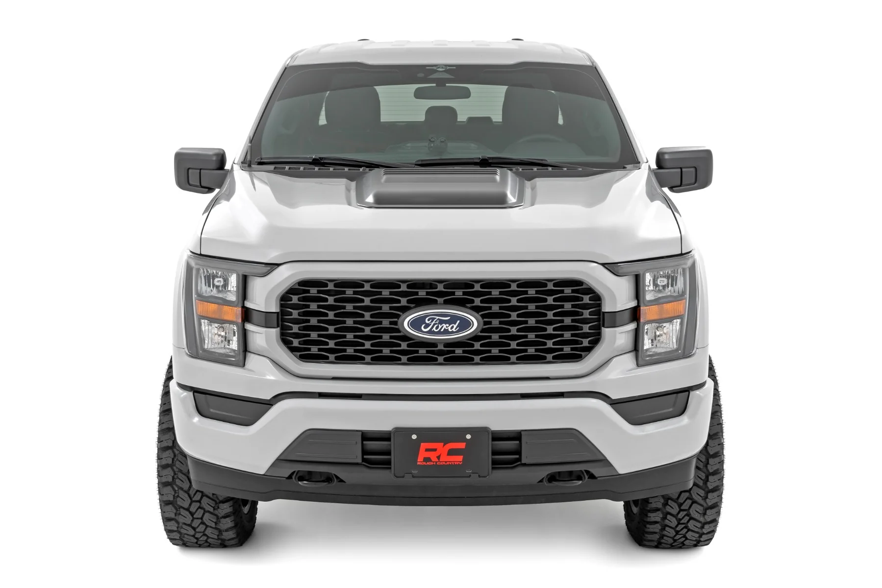 Hood Scoop B3 Atlas Blue Ford F-150 21-24 HS30010-B3 - Image 2