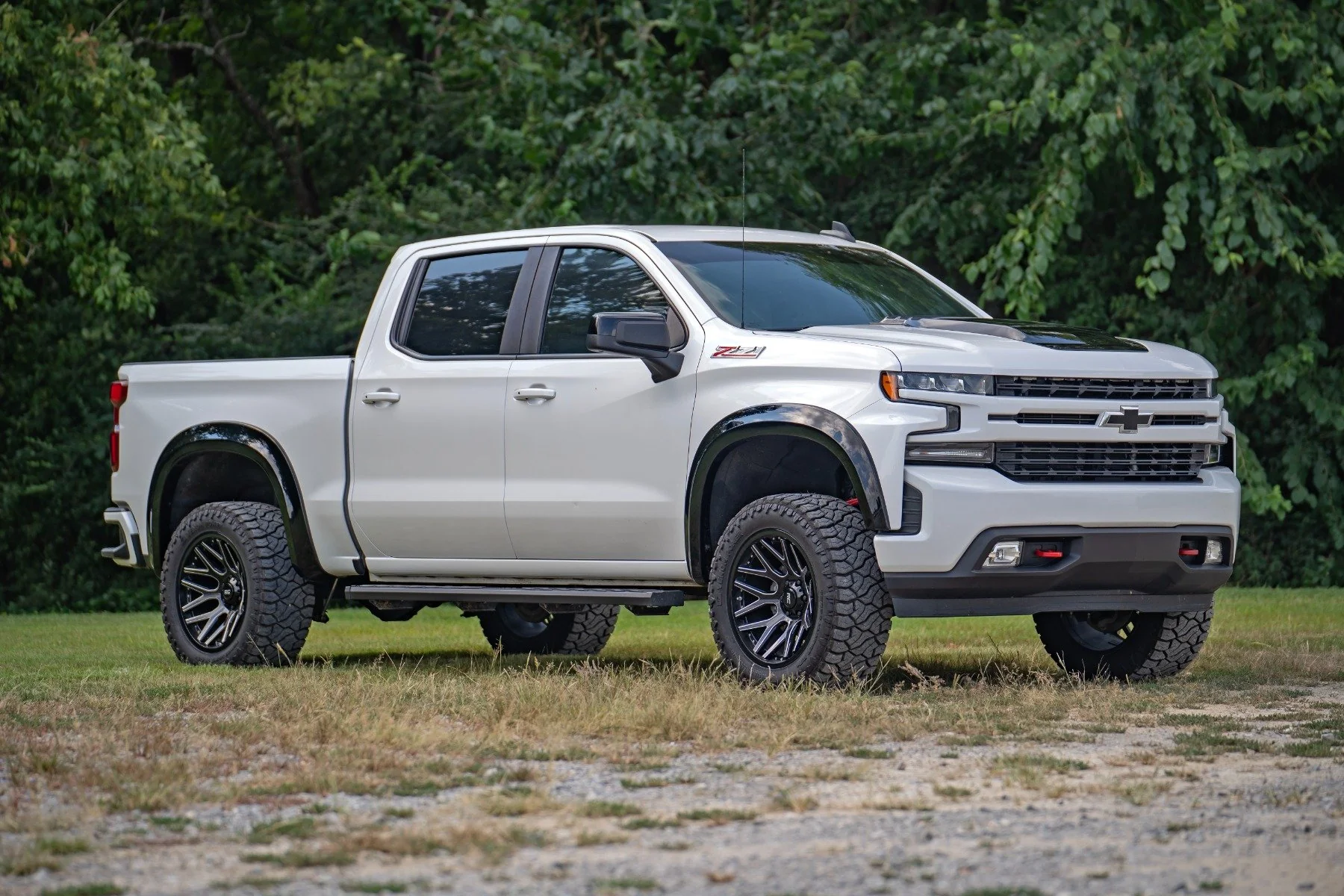 Hood Scoop G9K Satin Steel 19-24 Silverado 1500 HS10010-G9K - Image 6